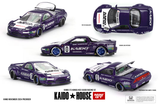[ Kaido House x MINI GT ] 1/64 Honda NSX KAIDO Racing V2 KHMG173