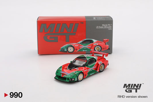 MINI GT #990 1/64 Mazda RX-7 LB-Super Silhouette 787B (RHD)