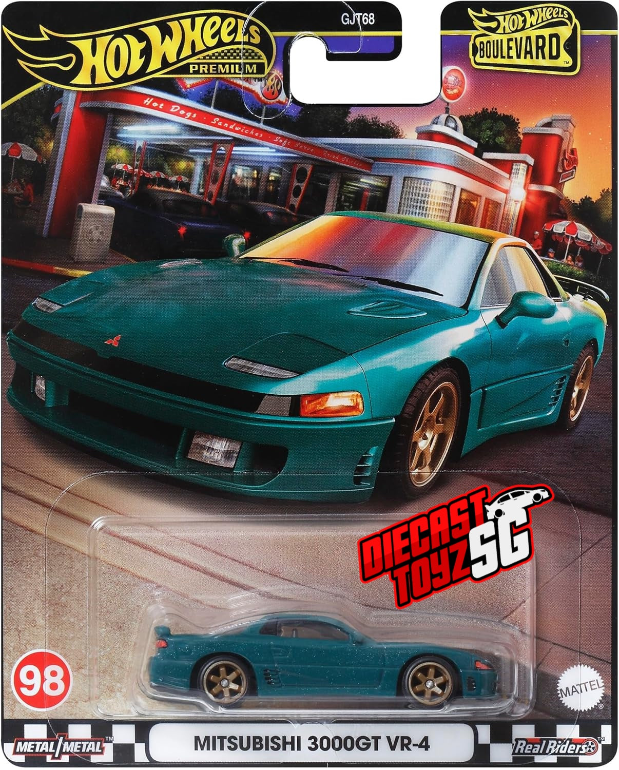 Hot Wheels HRT68 Boulevard Mitsubishi 3000GT VR-4