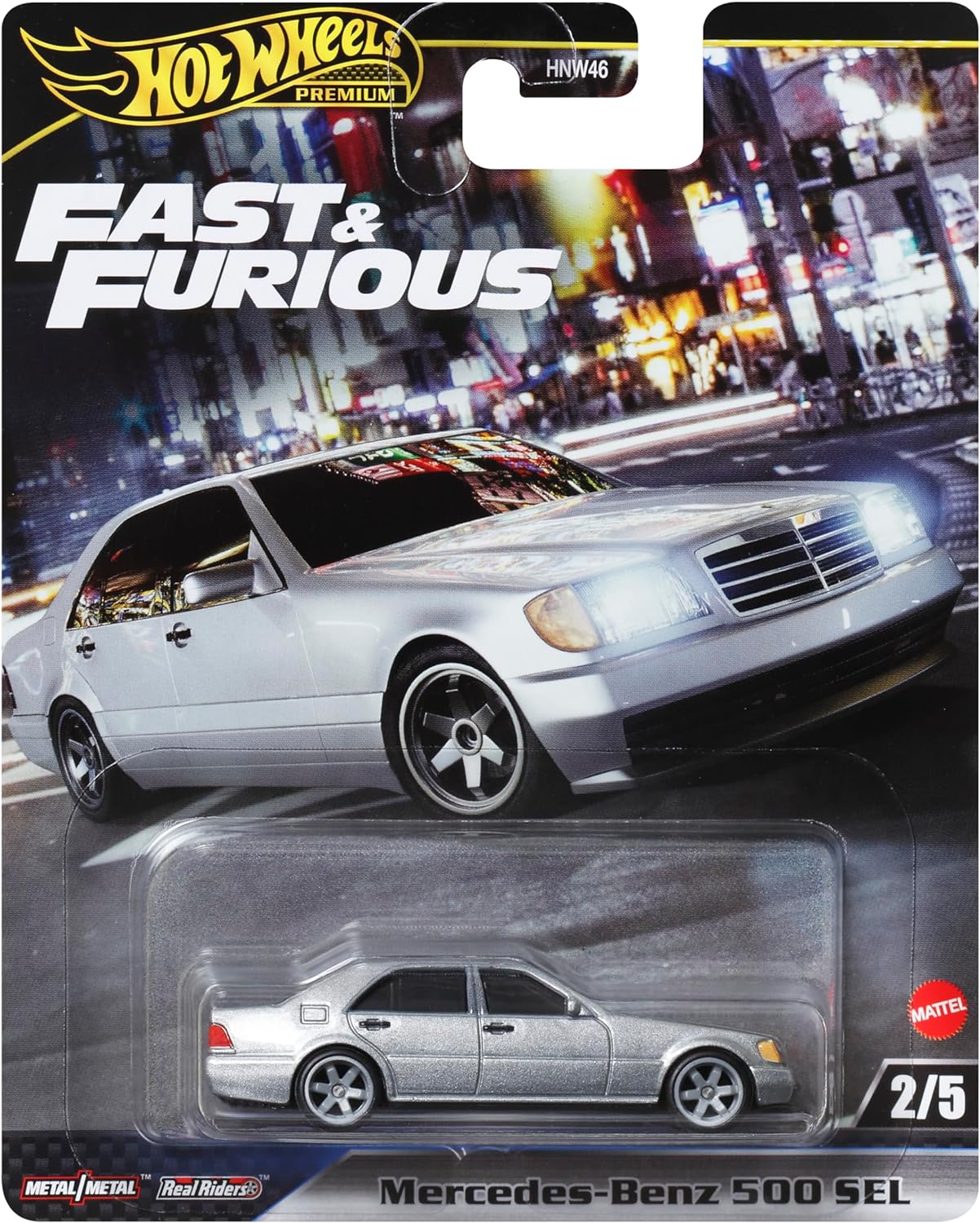 Hot Wheels HRT94 Fast and Furious - Mercedes Benz 500 SEL