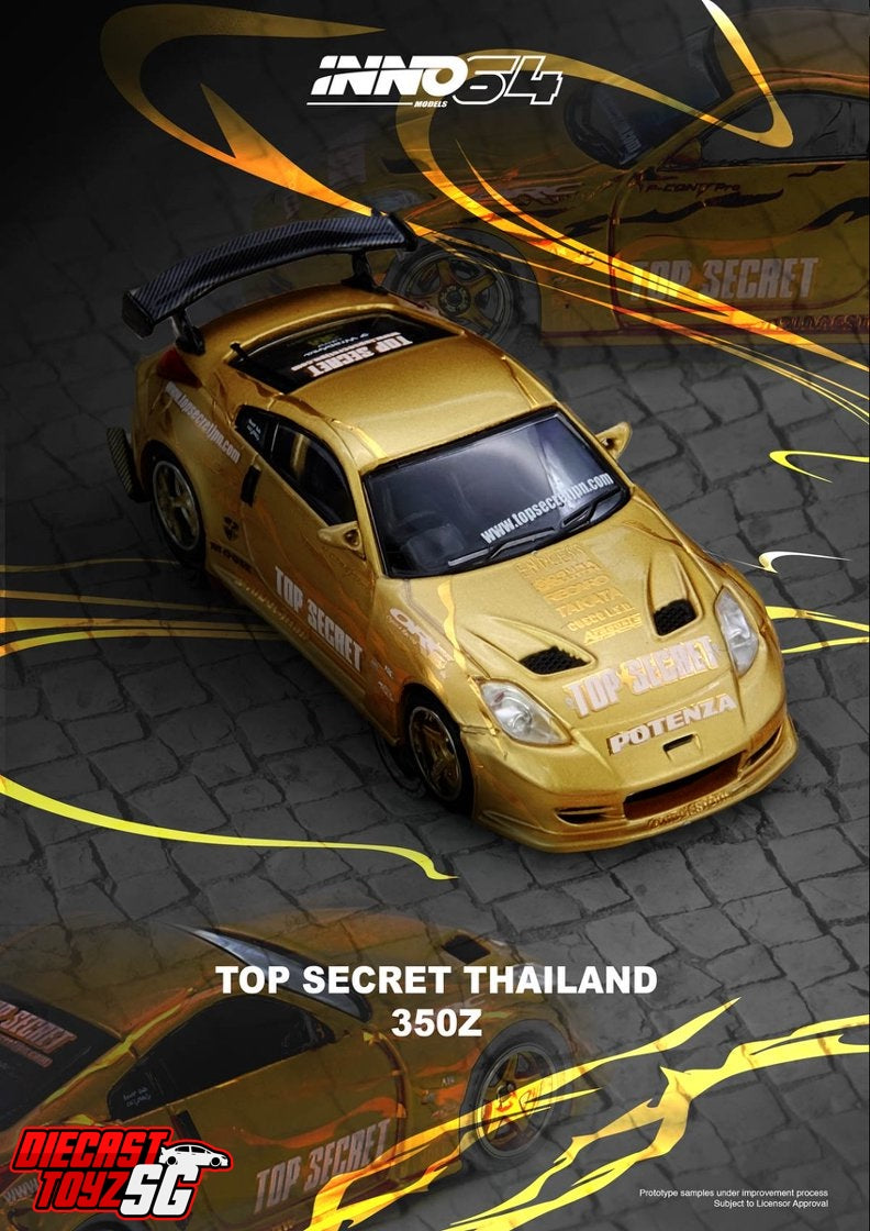 * PRE ORDER * INNO64 1/64 TOP SECRET THAILAND 350Z