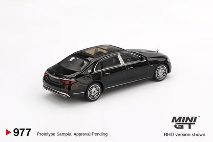 MINI GT #977 1/64 Mercedes-Maybach S 680 Black (RHD)