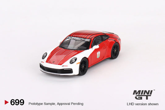 MINI GT #699 1/64 Porsche 911 (992) Carrera S Safety Car 2023 IMSA Daytona 24 Hrs (LHD)