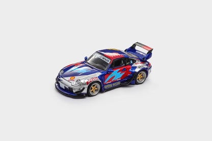 * PRE ORDER * ModelModel MM 1/64 RWB993 GT Wing Royal Ocean Livery MM64-RWB993-016