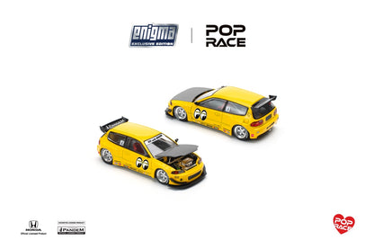 * PRE ORDER * Pop Race x Enigma Pandem Civic EG6 v1.5 - MOONEYES (PRE010) Blister Card Version