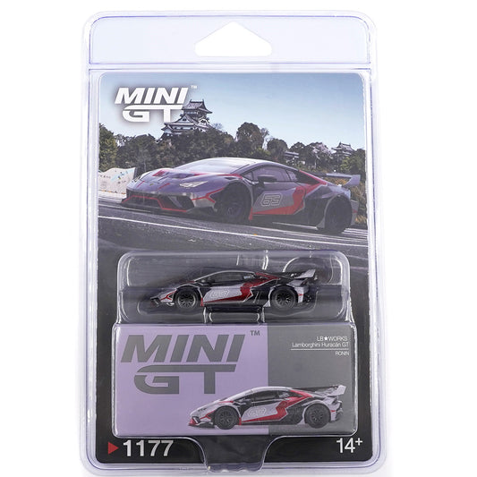 MINI GT #1177 1/64 LB★WORKS Lamborghini Huracán GT RONIN * BLISTER PACK *