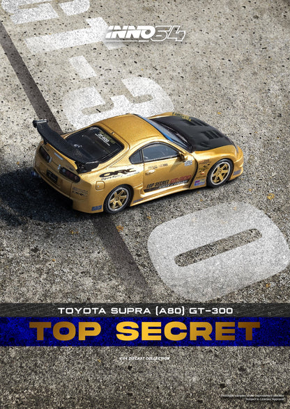 INNO 64 1/64 Toyota Supra (A80) Top Secret GT300
