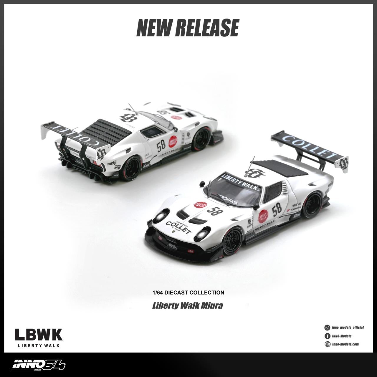 * PRE ORDER * INNO64 1/64 LB SILHOUETTE WORKS MUIRA GT