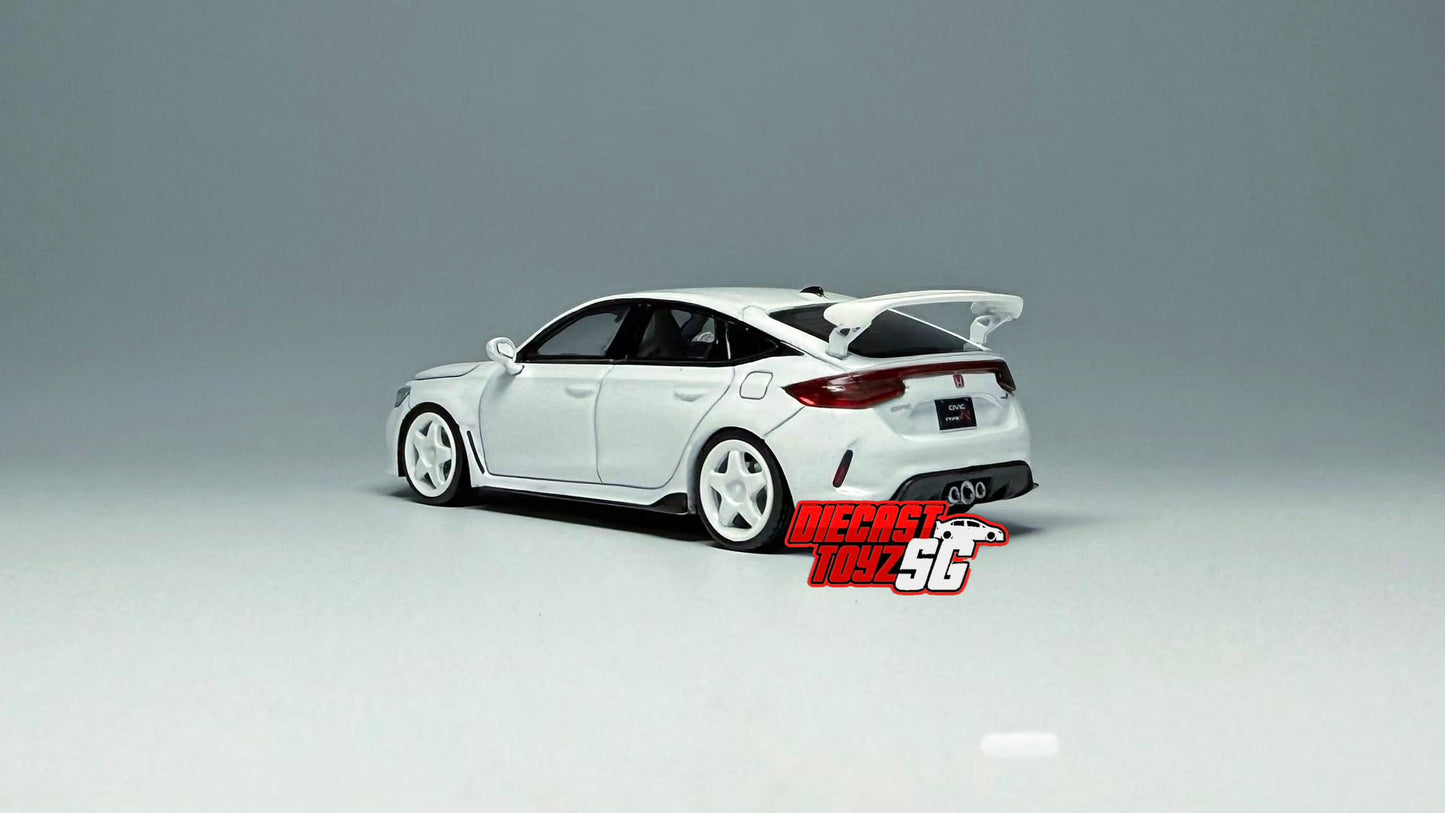MOTORHELIX 1/64 HONDA CIVIC TYPE R FL5 WHITE