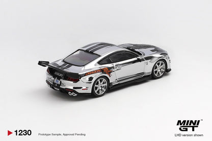 * PRE ORDER * MINI GT #1230 1/64 Shelby GT500 Dragon Snake Concept Chrome Silver (LHD)