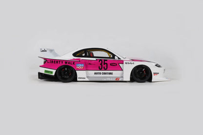 GT SPIRIT 1/18  NISSAN S15 SILVA LB SUPER SILHOUETTE PINK - CLDC046