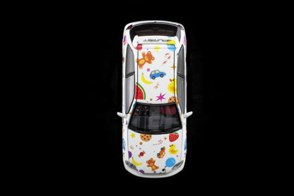 MOTORHELIX 1/64 CHILDREN DAY EXCLUSIVE RWB 993 / HONDA CIVIC TYPE R EK9