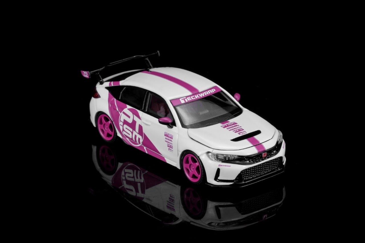 MOTORHELIX 1/64 Honda Civic TYPE R (FL5) PTiSM Pink - PERFORMANCE TUNING IDENTITY - M65340
