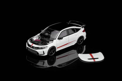 MOTORHELIX 1/64 Honda Civic TYPE R (FL5) Uitimate Edition White M65335