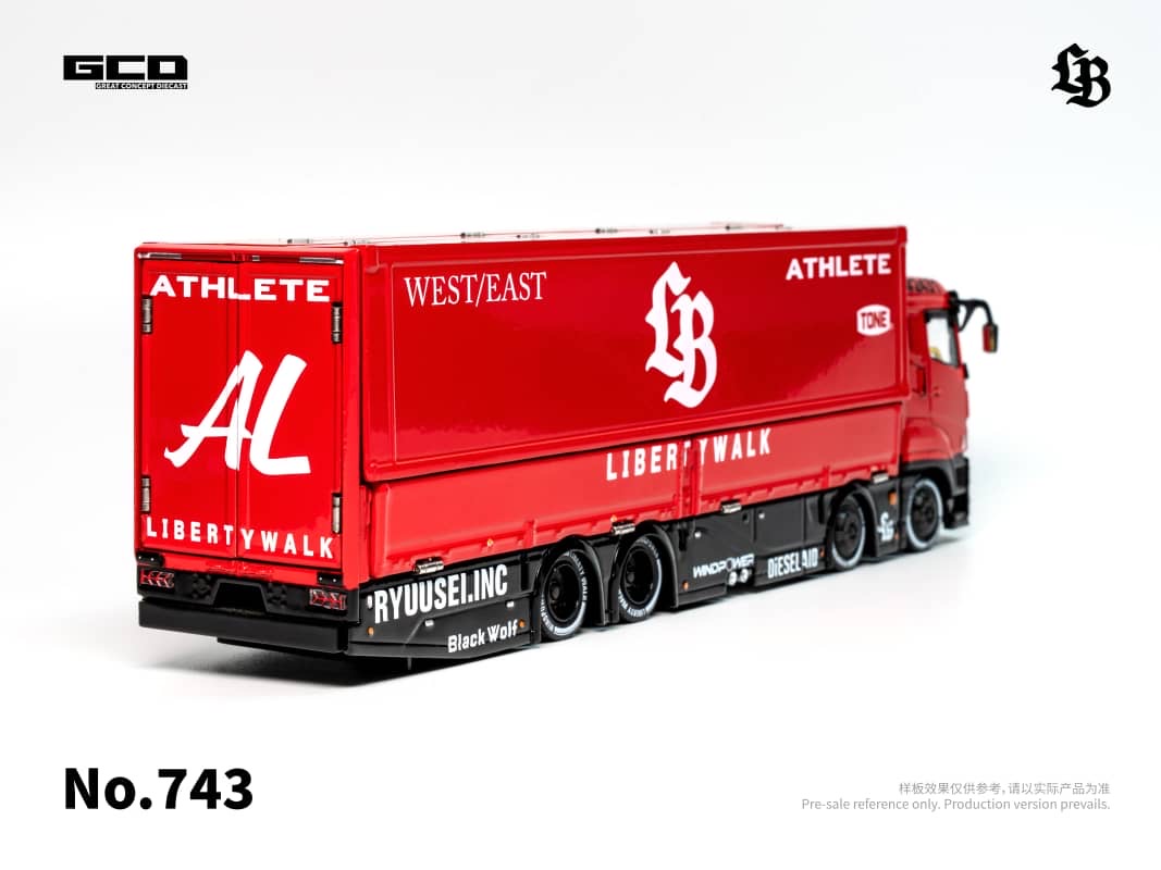 * PRE ORDER * GCD 1:64 Diecast Model
Mitsubishi & LBWK LB-Trucks Fuso Super Great / LB-Trucks UD QUON Head Super Silhouette