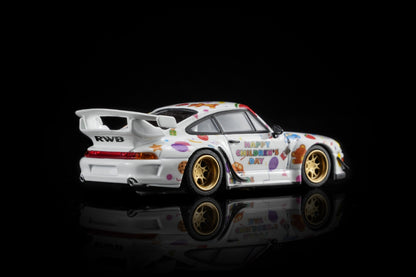 MOTORHELIX 1/64 CHILDREN DAY EXCLUSIVE RWB 993 / HONDA CIVIC TYPE R EK9