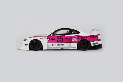 GT SPIRIT 1/18  NISSAN S15 SILVA LB SUPER SILHOUETTE PINK - CLDC046