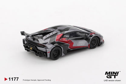 MINI GT #1177 1/64 LB★WORKS Lamborghini Huracán GT RONIN (LHD)