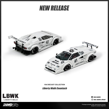 * PRE ORDER * INNO64 1/64 LIBERTY WALK COUNTACH