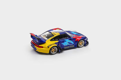 * PRE ORDER * ModelModel MM 1/64 RWB993 GT Wing Royal Ocean Livery MM64-RWB993-016