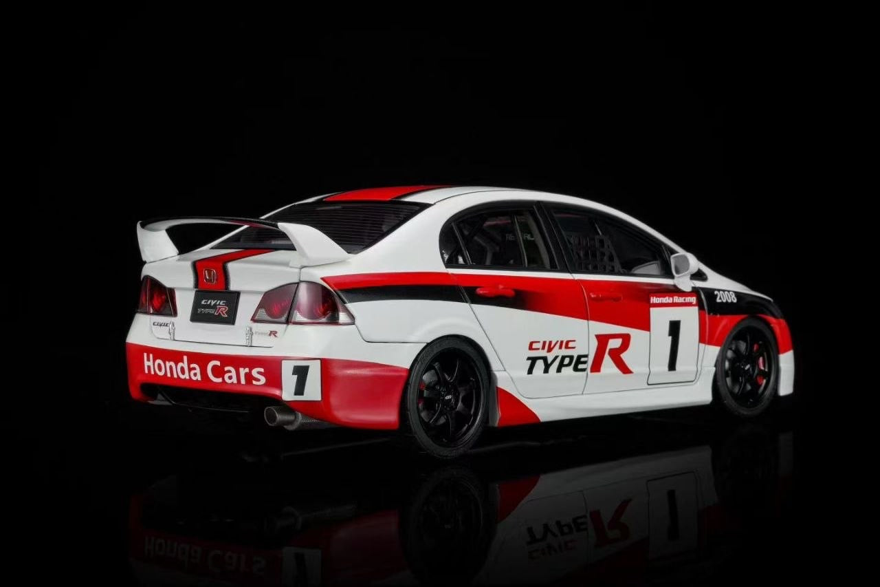 * PRE ORDER * MOTORHELIX 1/18  HONDA CIVIC TYPE R FD2 ONE MAKE RACE #1 2012  M85419
