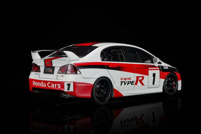 * PRE ORDER * MOTORHELIX 1/18  HONDA CIVIC TYPE R FD2 ONE MAKE RACE #1 2012  M85419