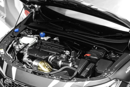 MOTORHELIX 1/18 Honda Civic TYPE R (FL5) Ultimate Edition Matte Black HKS