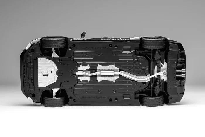 MOTORHELIX 1/18 Honda Civic TYPE R (FL5) Ultimate Edition Matte Black HKS