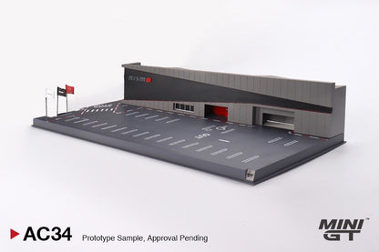 MINI GT EXCLUSIVE  "1/64 Diorama: NISSAN MOTORSPORTS & CUSTOMIZING CO.,LTD.  NISMO OPERATION