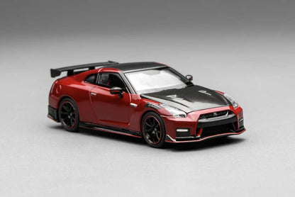 * PRE ORDER * MOTORHELIX 1/64 NISSAN GT-R R35 SPECIAL EDITION BY NISMO 2022 VIBRANT RED
