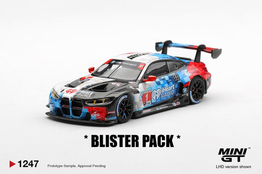 * PRE ORDER * MINI GT #1247 1/64 BMW M4 GT3 EVO #1 Paul Miller Racing 2025 IMSA Daytona 24 Hrs (LHD) * BLISTER PACK *