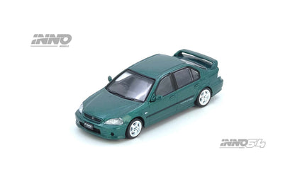INNO 64 1/64 HONDA CIVIC FERIO SI (EK) GREEN - IN64-EKS-GREEN