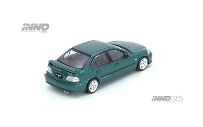 INNO 64 1/64 HONDA CIVIC FERIO SI (EK) GREEN - IN64-EKS-GREEN