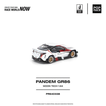* PRE ORDER * POP RACE 1/64 PANDEM GR 86 MOONTECH PR640338