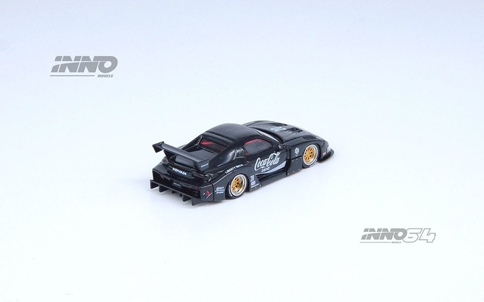 INNO 64 LBWK MAZDA RX-7 FD3S LB-SUPER SILHOUETTE BLACK