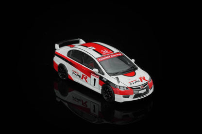 * PRE ORDER * MOTORHELIX 1/64 HONDA CIVIC TYPE R FD2 #1 2012 JAPAN ONE MAKE RACE  M65421