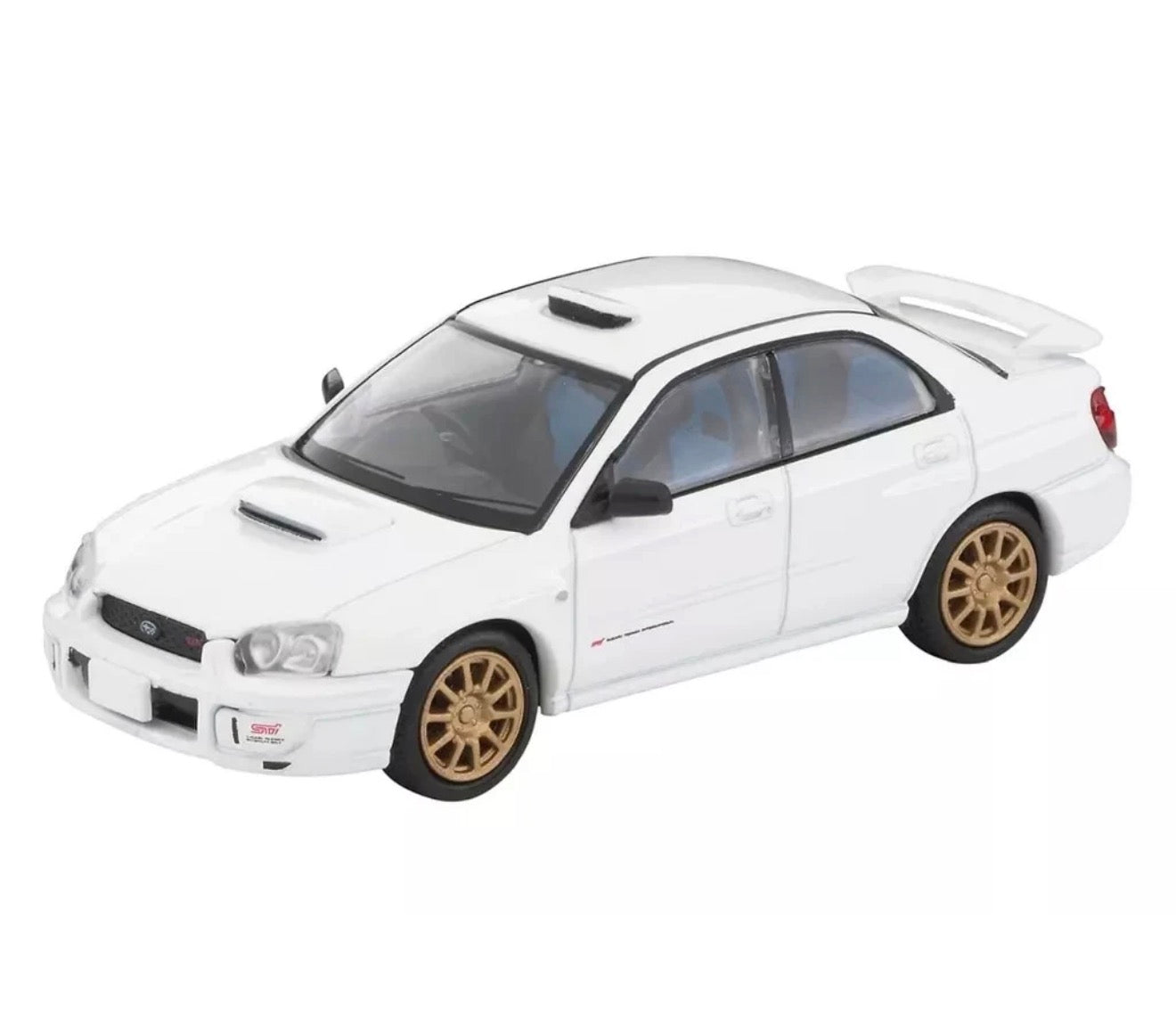 Tomytec Tomica Limited Vintage Neo LV-N337a Subaru Impreza WRX STi spec C 2003 white