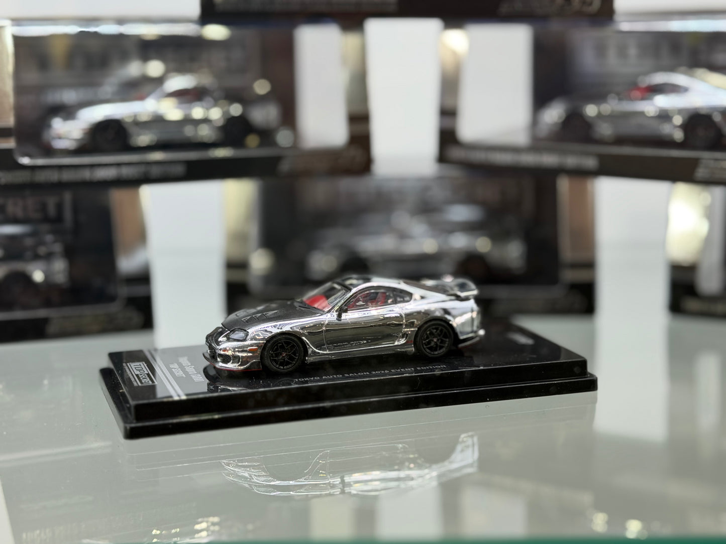 TAS26 INNO64 TOYOTA A80 TOP SECRET CHROME SILVER