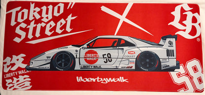 LIBERTY WALK Gaming Mouse Pad Tokyo Street F40