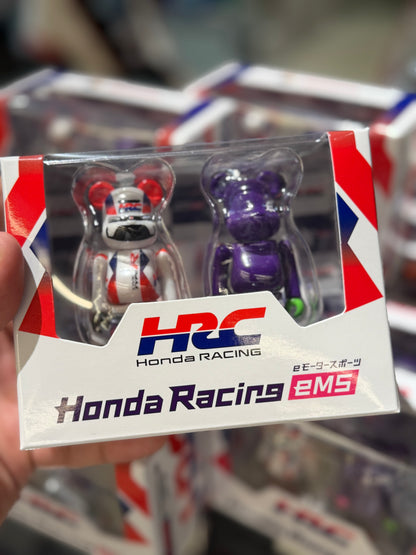 BEARBRICK HONDA RACING 2 PCS SET HONDA EMS