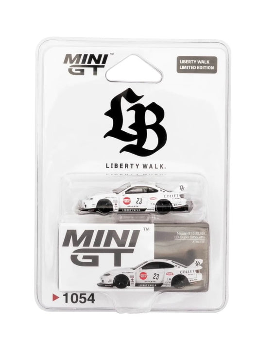MINI GT X LIBERTY WALK #1054 1/64 Nissan LB-Super Silhouette S15 SILVIA ATHLETE / LB Blister Packaging