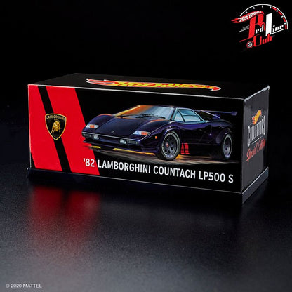 HOT WHEELS RLC Exclusive ’82 Lamborghini Countach LP500 S Black