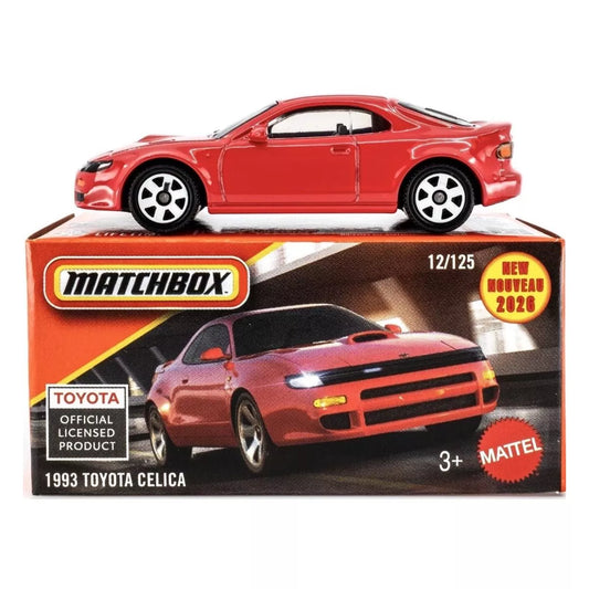 Matchbox 1993 Toyota Celica Red