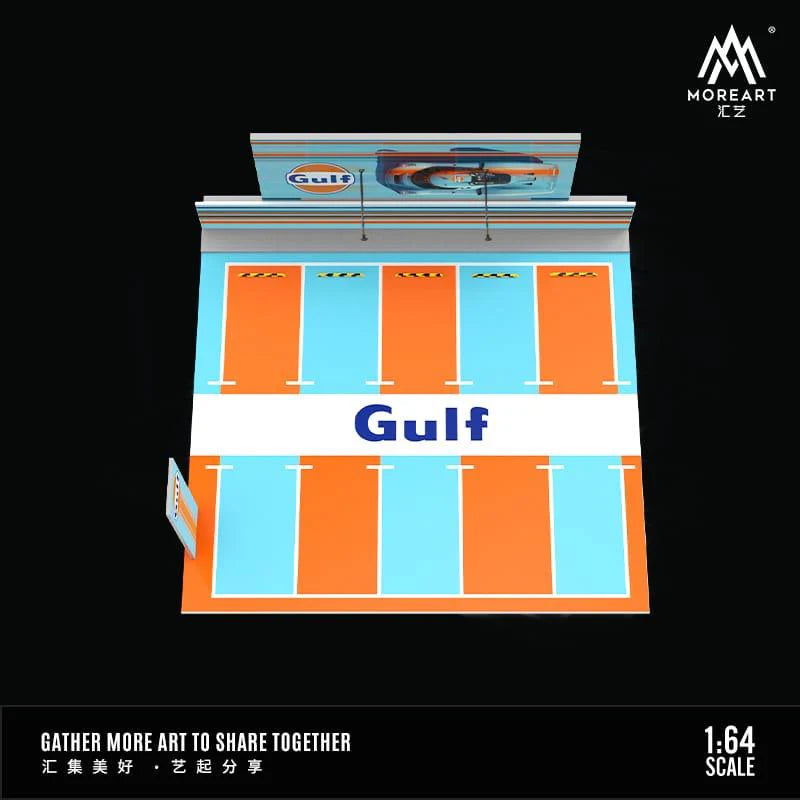 MoreArt 1:64 Gulf Parking Lot MO925009