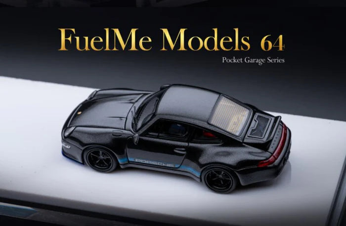 FuelMe 1:64 Limited Resin Model Car - Gunther Werks 400R 993 Full Carbon Fiber