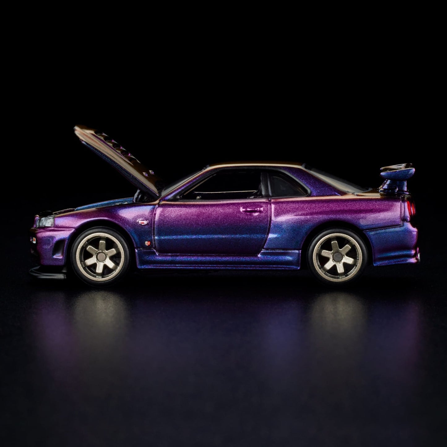 HOT WHEELS RLC NISSAN SKYLINE GT-R (R34) MIDNIGHT PURPLE - HWF14