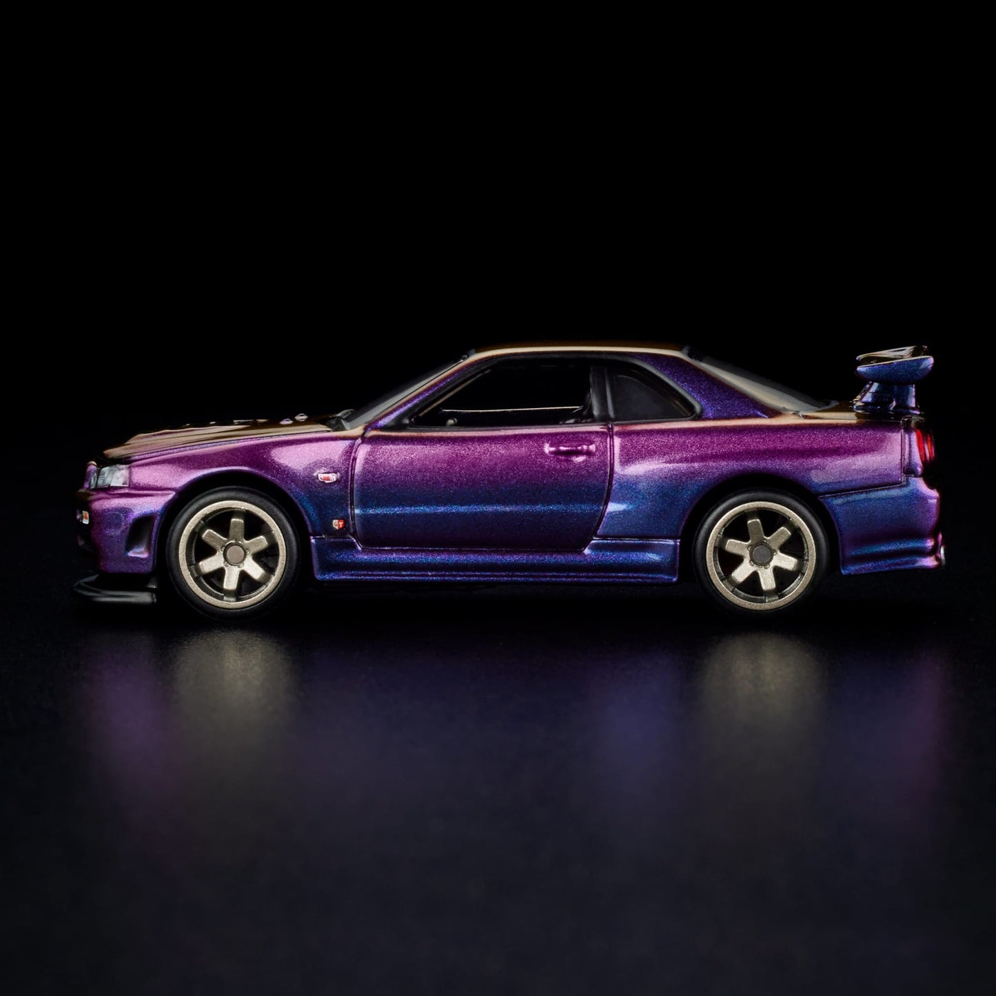 HOT WHEELS RLC NISSAN SKYLINE GT-R (R34) MIDNIGHT PURPLE - HWF14
