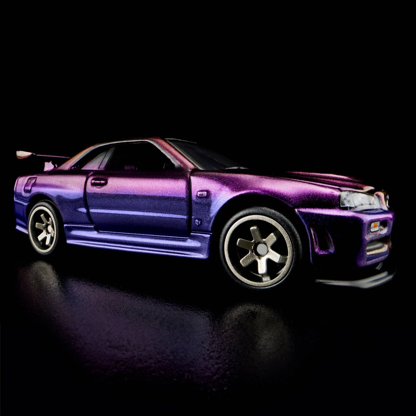 HOT WHEELS RLC NISSAN SKYLINE GT-R (R34) MIDNIGHT PURPLE - HWF14