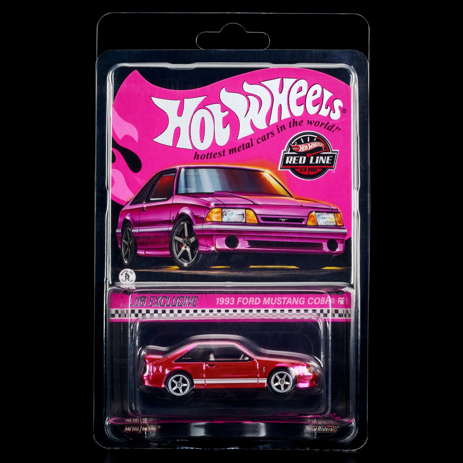 HW コンベンション RLC限定　マスタング　スペクトラピンク Hot Wheels Collectors RLC Exclusive Pink Edition 1993 Ford Mustang