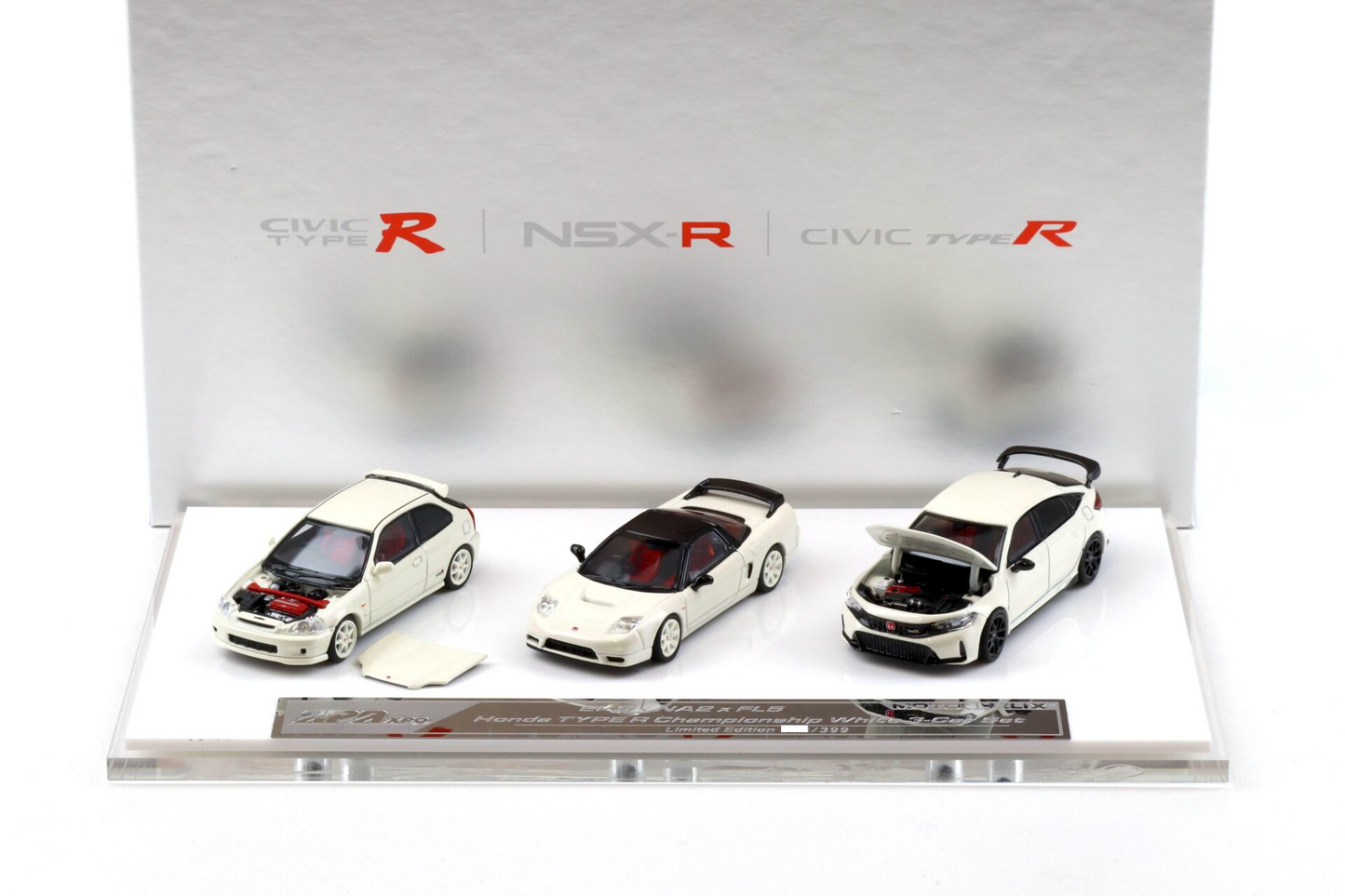 Motorhelix 1/64 Honda Civic Type R Championship White | APAXPO 2025